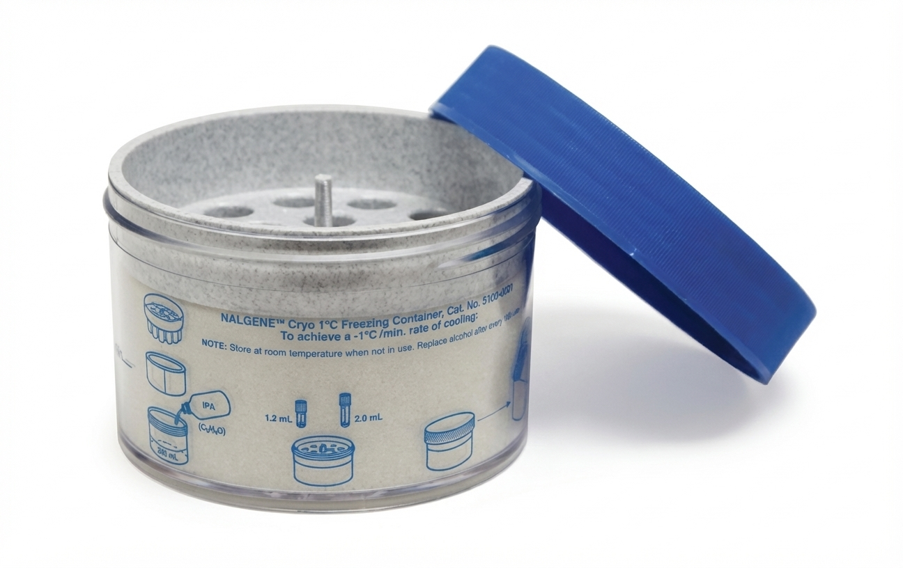 Cell Freezing Container, Cryopreservation, Gradient Cooling, 2 mL × 18, -1 °C/min
